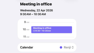 Device Calendar Sync